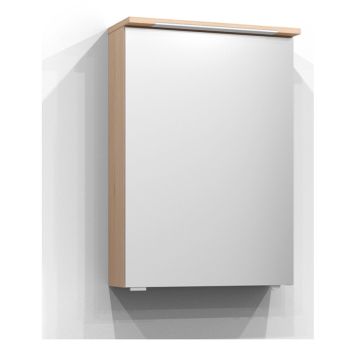 SPEGELSKÅP SVEDBERGS SKURU S/U LED MED UTTAG EK 50CM