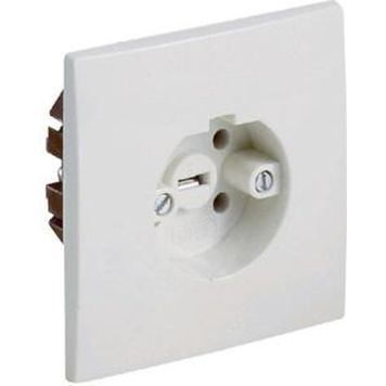 VÄGGUTTAG GELIA PERILEX INF 3-POL INFÄLLT SPISUTTAG VIT