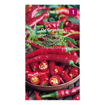 GRÖNSAKSFRÖ PIARDINO CHILIPEPPAR DE CAYEN