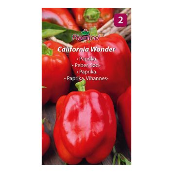 GRÖNSAKSFRÖ PIARDINO PAPRIKA CALIFORNIA WONDER