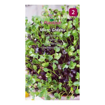 GRÖNSAKSFRÖ PIARDINO FRÖBLANDNING SMÅBLAD MICRO GREENS 