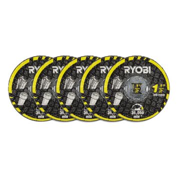 METALLKAPSKIVA RYOBI RAR302-5 TWIST LOCK 5-PACK