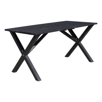 MATBORD BALTIC GARDEN SCOTTSDALE 150CM SVART