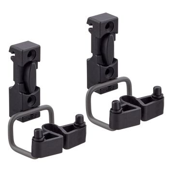 REDSKAPSHÅLLARE ELFA GARAGE+ LITEN MATTGRÅ 2-PACK