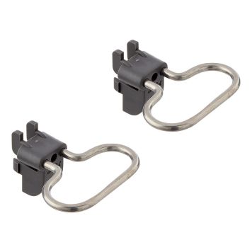 BYGELKROK ELFA GARAGE+ TILL FÖRVARINGSTAVLA MATTGRÅ 2-PACK