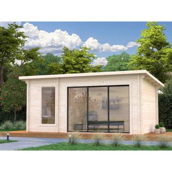 BASTUSTUGA PALMAKO SANNA SLIDE OBEHANDLAD 13,5M²