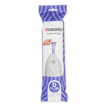 AVFALLSPÅSE BRABANTIA D 15-20 LITER 20ST/FRP