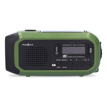 VEVRADIO NEDIS DAB+ / FM BATTERIDRIVEN