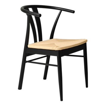 MATSTOL NFG CHIBA SVART EK 2-PACK