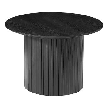 SOFFBORD NFG SCARLETT Ø60X40CM SVART ASK