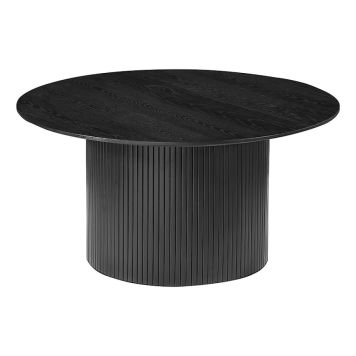 SOFFBORD NFG SCARLETT Ø90X45CM SVART ASK