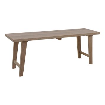 BÄNK NFG FRIKK 120X35X45CM VITPIGMENTERAD EK