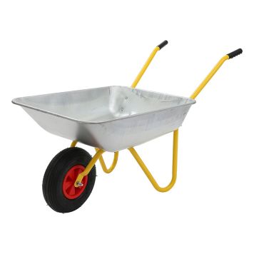 SKOTTKÄRRA GROUW 80L GUL