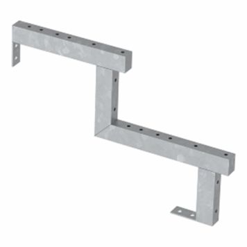 VANGSTYCKE PLUS 2-STEG STÅL 53X34CM