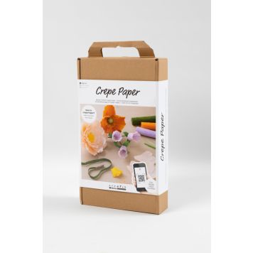 KRÄPPAPPER CREATIV COMPANY START DIY KIT  FLERFÄRGAD