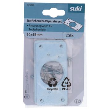 REPARATIONSKIT SUKI  MD PLATTA OCH SKURVAR 90X45MM 2-PACK          