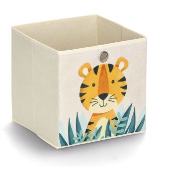 FÖRVARINGSBOX ZELLER TIGER 28X28X28CM