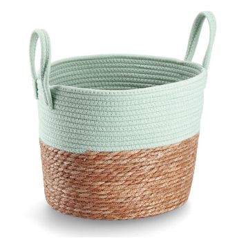 FÖRVARINGSKORG ZELLER HYACINT Ø35CM MINT