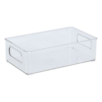 FÖRVARINGSLÅDA ZELLER ORGANIZER PLAST Ø23CM TRANSPARENT
