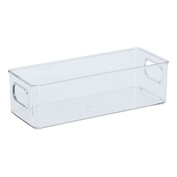 FÖRVARINGSBOX ZELLER ORGANIZER PLAST Ø23CM TRANSPARENT