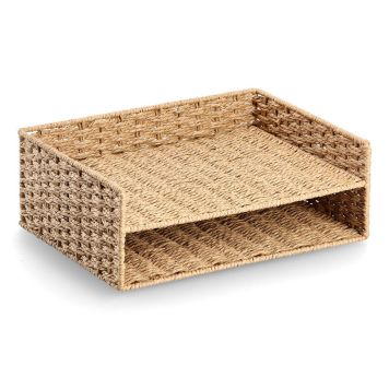 FÖRVARINGSLÅDA ZELLER PAPPER NATUR