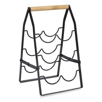 VINSTÄLL ZELLER 6 FLASKOR SVART