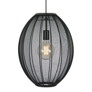 TAKLAMPA MARKSLÖJD SUSSA 40CM SVART