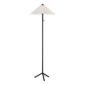 GOLVLAMPA MARKSLÖJD CABATO 140CM SVART/VIT 