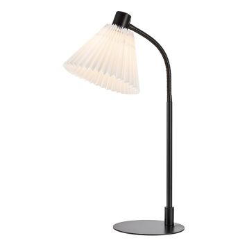 BORDSLAMPA MARKSLÖJD GRAL SVART/VIT 