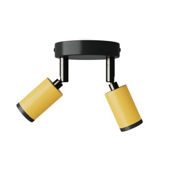 VÄGGLAMPA CREATIVE CABLES FERMALUCE GUL