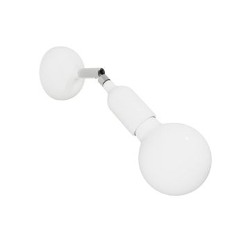 VÄGGLAMPA CREATIVE CABLES FERMALUCE 10,6CM VIT