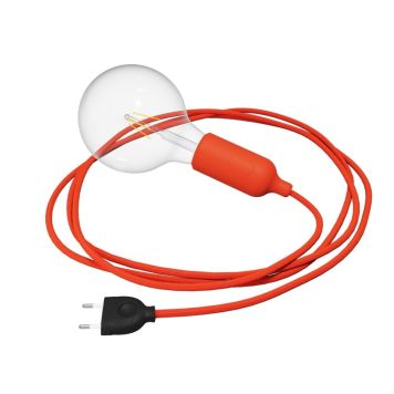 VÄGGLAMPA CREATIVE CABLES SNAKE ORANGE