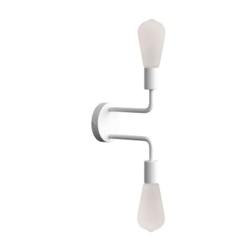 VÄGGLAMPA CREATIVE CABLES FERMALUCE METAL 28CM VIT 