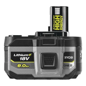 BATTERI RYOBI RB1880T ONE+ 18V 8,0AH 