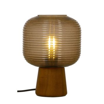BORDSLAMPA ANETA LIGHTING AURA 29CM BRUN