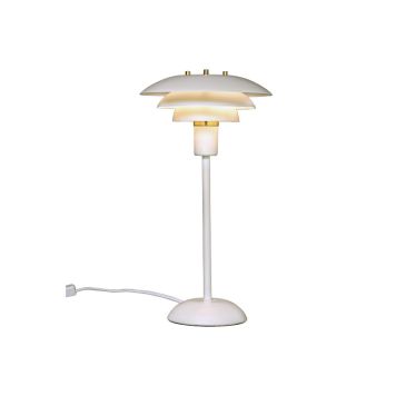 BORDSLAMPA ANETA LIGHTING EPSILON LITEN 37CM VIT