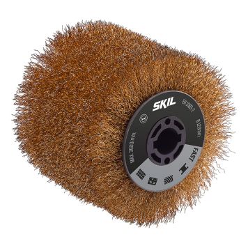 TRÅDBORSTE SKIL MÄSSING 12X10CM