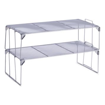 FÖRVARINGSHYLLA ZELLER 57X30,5X16,5CM MESH 