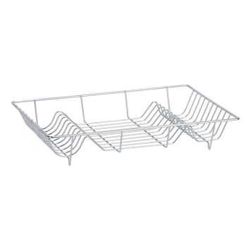 DISKSTÄLL ZELLER 48X32,5X9,5CM KROM