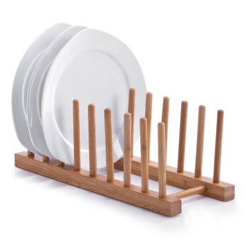 TALLRIKSSTÄLL ZELLER BAMBU 8 TALLRIKAR