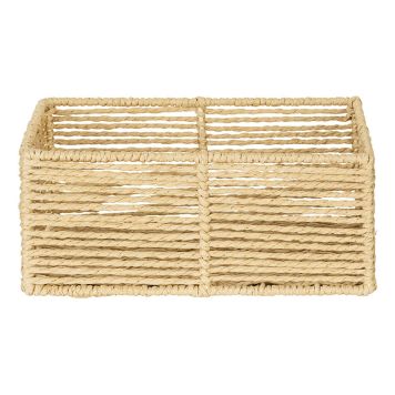 FÖRVARINGSKORG WENKO MERIA S BEIGE 