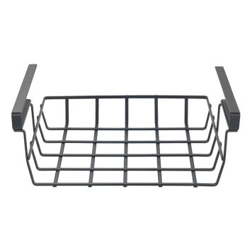 HÄNGKORG WENKO FÖR UNDER HYLLA SVART