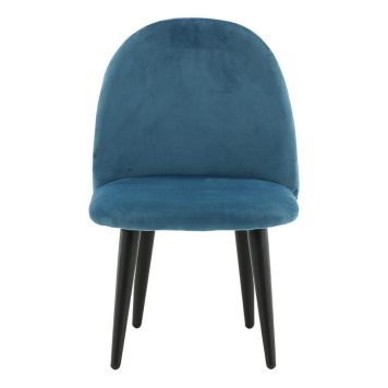 BARNSTOL VENTURE HOME VELVET BLÅ