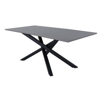 MATBORD VENTURE HOME PIAZZA 180X90CM GRÅ