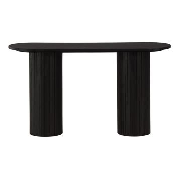 SIDOBORD VENTURE HOME BIANCA 130X40CM SVART