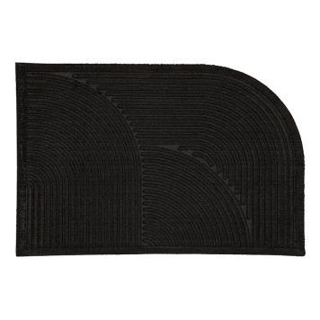 DÖRRMATTA VENTURE HOME VALENTINO 90X60CM SVART