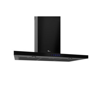 KÖKSFLÄKT THERMEX HARWICH II SVART 90 CM