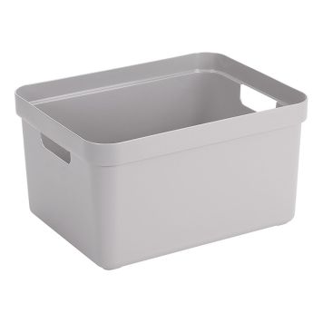 FÖRVARINGSLÅDA SUNWARE SIGMA HOME 32L GRÅ