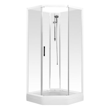 DUSCHKABIN SUNWIND ELSA 90X90X205CM VIT