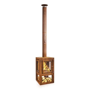 UTOMHUSKAMIN RB73 QUARUBA XXL 54X306CM